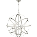 Celeste Sphere Pendant - Satin Nickel