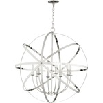 Celeste Sphere Pendant - Polished Nickel