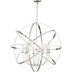 Celeste Sphere Pendant - Polished Nickel