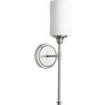 Celeste Wall Light - Satin Nickel / Satin Opal