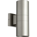 Cylinder Outdoor Dual Wall Light - Graphite