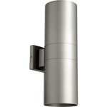 Cylinder Outdoor Dual Wall Light - Graphite