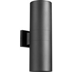 Cylinder Outdoor Dual Wall Light - Noir