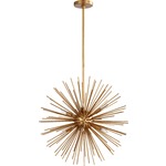 Electra Pendant - Gold Leaf
