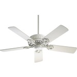 Empress Ceiling Fan - Studio White / Studio White Blades