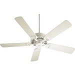 Estate 52 Inch Ceiling Fan - Antique White / Antique White Blades