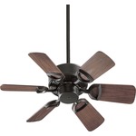 Estate 30 inch Indoor / Outdoor Ceiling Fan - Old World / Walnut Blades