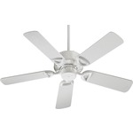 Estate 42 inch Indoor / Outdoor Ceiling Fan - White / White Blades