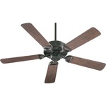 Estate 52 Inch Indoor / Outdoor Ceiling Fan - Old World / Walnut Blades
