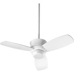 Gusto Ceiling Fan - Studio White / Studio White Blades