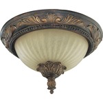 Madeleine Ceiling Light Fixture - Corsican Gold / Antique Amber