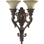 Madeleine Wall Light - Corsican Gold / Antique Amber