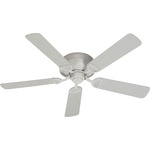 Medallion Flush Patio Ceiling Fan - Studio White