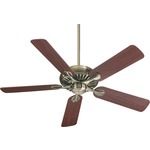 Pinnacle Ceiling Fan - Antique Brass