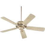 Pinnacle Ceiling Fan - Aged Silver Leaf