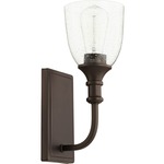 Richmond Wall Light - Clear Seeded / Oiled Bronze