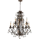 Rio Salado Chandelier - Toasted Sienna