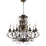 Rio Salado Chandelier - Toasted Sienna