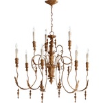 Salento 6006-9 Chandelier - French Umber