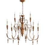 Salento 6006-9 Chandelier - French Umber