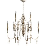 Salento 6006-9 Chandelier - Persian White