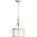 Salento Pendant - Persian White / Clear Seeded