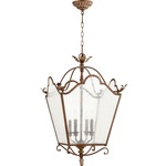 Salento 6906 Pendant - Vintage Copper / Clear Seeded