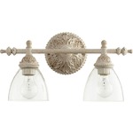 Signature 5257 Bathroom Vanity Light - Persian White / Clear Seeded