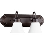 Signature 5094 Bathroom Vanity Light - Satin Opal / Oiled Bronze