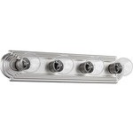 Signature Stepped Bathroom Vanity Light - Satin Nickel