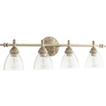 Signature 5257 Bathroom Vanity Light - Persian White / Clear Seeded