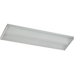 Signature Banded Dome Ceiling Light Fixture - White / Clear