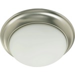 Signature 3507 Ceiling Light Fixture - Satin Nickel / Satin Opal