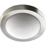 Signature 3305 Ceiling Light Fixture - Satin Nickel / Satin Opal