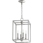 Signature Cuboid Pendant - Satin Nickel