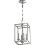 Signature Cuboid Pendant - Satin Nickel