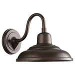 Hood Outdoor Wall Light - Oiled Bronze