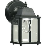 Signature 780 Outdoor Wall Light - Black / Clear
