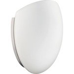 Signature Pod Wall Light - Satin Opal / Satin Nickel