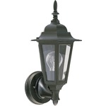 Signature 790 Outdoor Wall Light - Black / Clear
