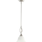 Spencer Mini Pendant - Faux Alabaster / Oiled Bronze