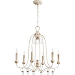 Venice Bell Chandelier - Persian White