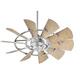 Windmill Indoor / Outdoor Ceiling Fan - Galvanized / Weathered Oak