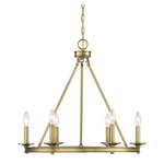 Middleton Chandelier - Warm Brass