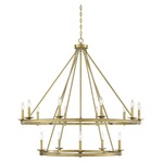 Middleton Chandelier - Warm Brass