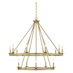 Middleton Chandelier - Warm Brass