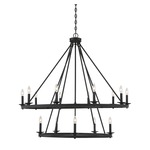 Middleton Chandelier - Matte Black