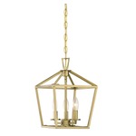 Townsend Foyer Pendant - Warm Brass