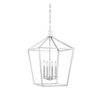 Townsend Foyer Pendant - Polished Nickel