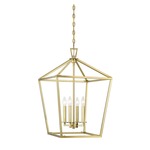 Townsend Foyer Pendant - Warm Brass